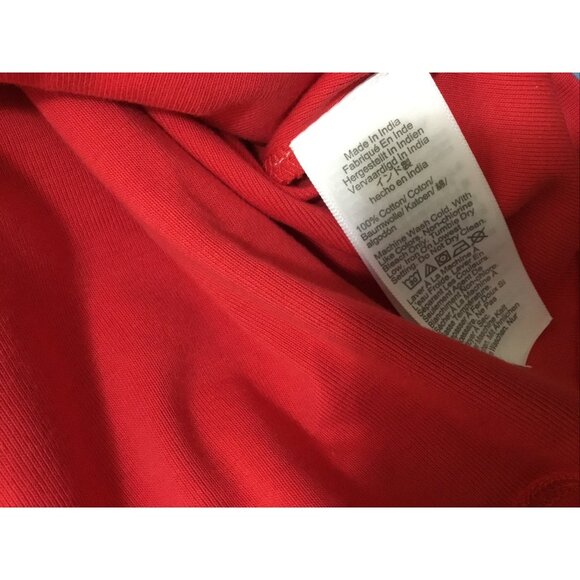 J. Crew Holiday Crew Long Sleeve Christmas Pajama Top Pullover Red Size M NWT - Picture 5 of 5